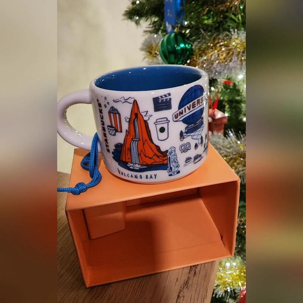 NWT Starbucks Been There Series Universal Orlando Pin Drop Collection Ornament
